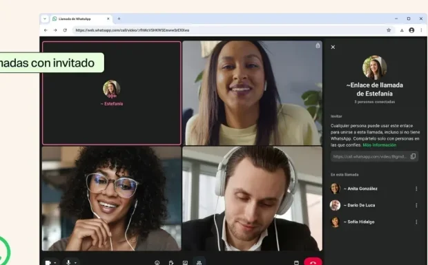 WhatsApp abre las llamadas a personas que no tienen cuenta