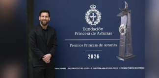 Messi recuerda su etapa dorada en el Barcelona antes de recibir el Premio Princesa de Asturias