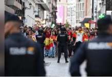 Un policía herido y cinco detenidos en protestas por la vivienda en Madrid