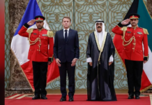 Macron aborda con el emir de Kuwait la cooperación económica y el conflicto en el Golfo