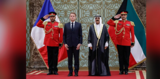 Macron aborda con el emir de Kuwait la cooperación económica y el conflicto en el Golfo