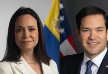 Marco Rubio afirma que retorno de María Corina es fruto del diálogo respaldado por EE. UU.