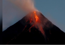 Filipinas ordena evacuar a más de un millar de familias tras la erupción del volcán Mayón