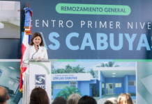 Vicepresidenta Raquel Peña y director del SNS entregan remozado Centro de Primer Nivel Las Cabuyas, en La Vega