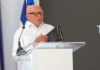 Pastor Teófilo Rodríguez: “Esperamos 50 años y hoy gracias al presidente Luis Abinader tenemos saneadas las cañadas de El Indio y Buenos Aires de Herrera”.