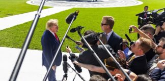 La Casa Blanca excluye de nuevo a la CNN de la cobertura de un viaje de Trump