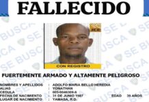 Policía Nacional informa fallece en Barahona reconocido antisocial “Jhonathan”, quien era buscado por homicidio y robo en Hato Mayor