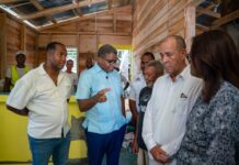 Propeep, junto a otras instituciones, inicia plan de intervención de casas, peatonales y entrega canchas deportivas en Sánchez