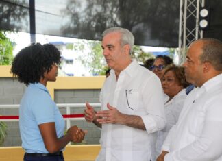 Presidente Abinader entrega el Centro Educativo Minerva Guzmán en Pedro Brand con 23 aulas y capacidad para 960 niños