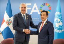 Qu Dongyu, director general de la FAO, califica al presidente Abinader como un gran líder y afirma que pasará a la historia por sus logros en materia de seguridad alimentaria y lucha contra el hambre