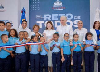 Gobierno entrega escuela Orlando Martínez en Ciudad Juan Bosch, SDE que beneficia a 945 estudiantes