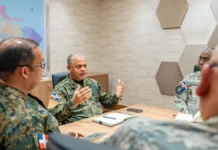 Ministro de Defensa encabeza reunión estratégica para dar seguimiento a situación en Haití y garantizar la seguridad en la frontera